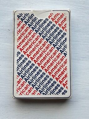 Vintage American Airlines Playing Cards Deck AA Airlines Retro Travel Memorabili